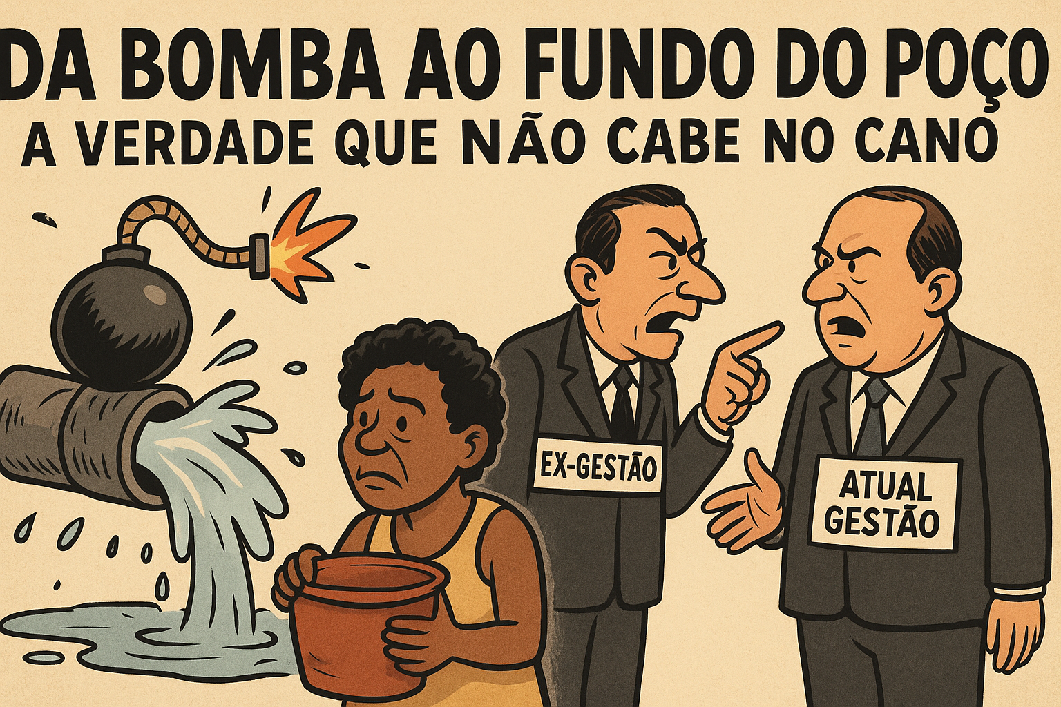Da Bomba ao Fundo do Poço, A Verdade Que Não Cabe No Cano
