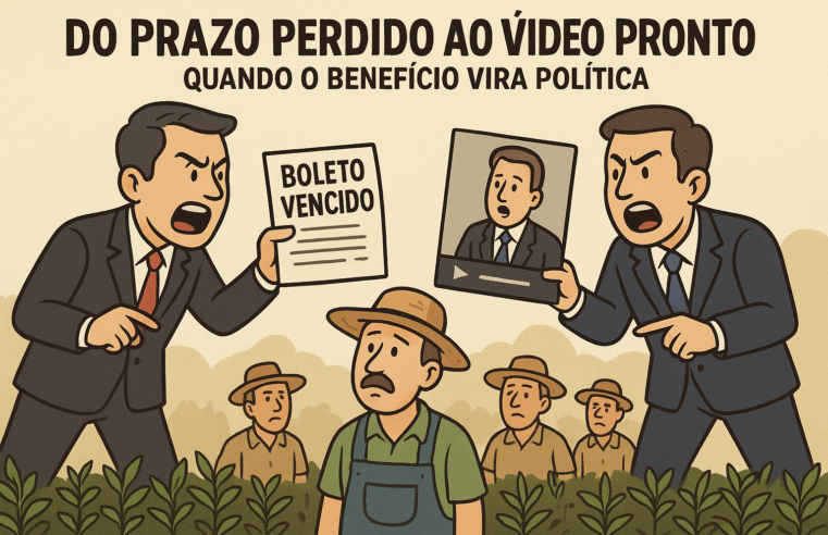 Do Prazo Perdido ao Video Pronto, Quando o Beneficio vira Politica
