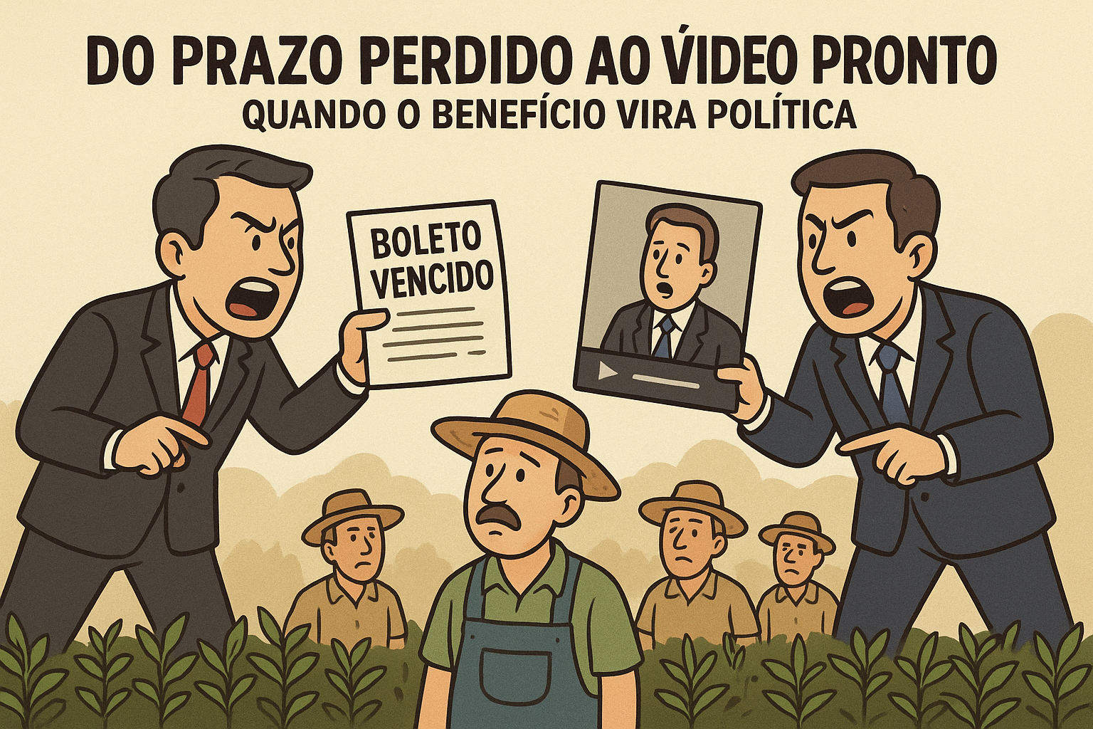 Do Prazo Perdido ao Video Pronto, Quando o Beneficio vira Politica