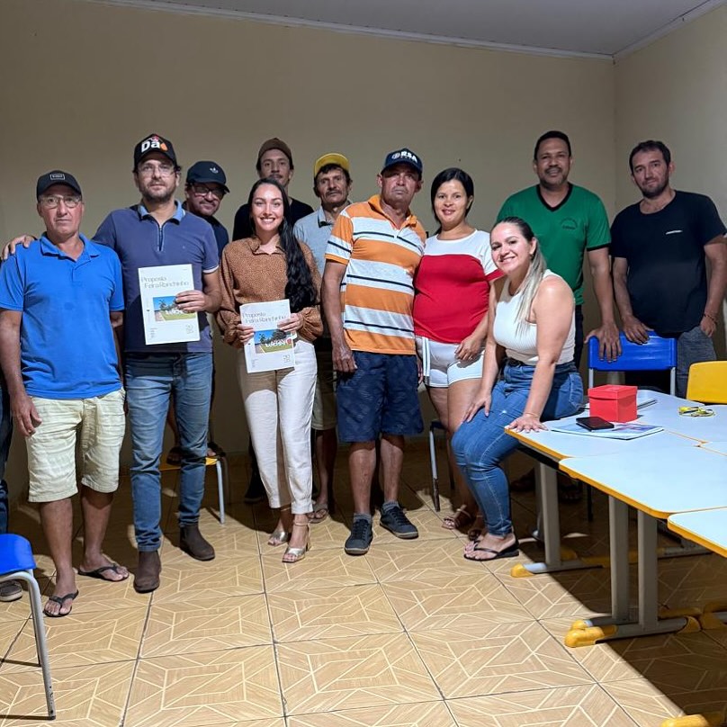 Primeira reunião com o Prefeito de Coribe Dr. Murillo Vianna com a Feira Livre do Ranchão
